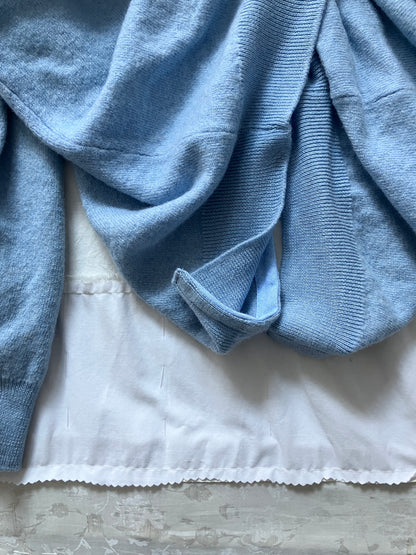 Maribaudi - The Twisted Knit Sweater - Light Blue