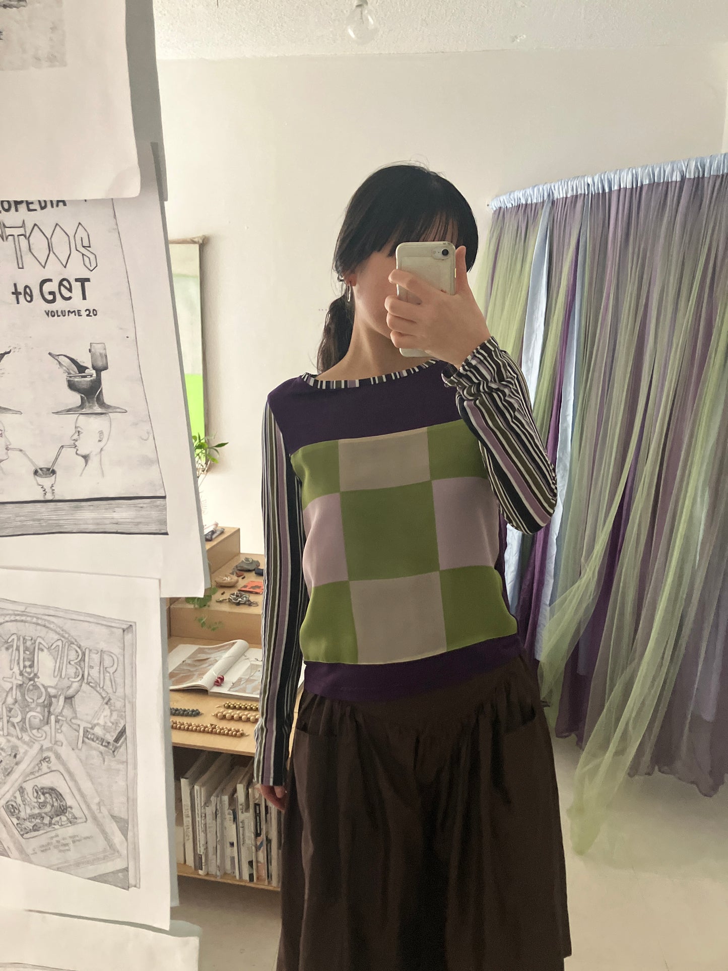 garbage core - FOULARD LONG SLEEVE