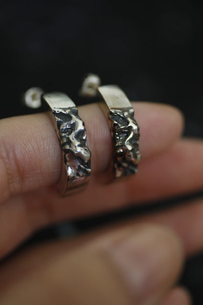TALANTO - Dig Earring - Oxidized Edition