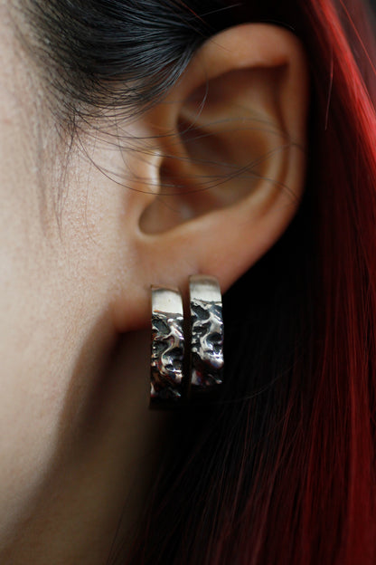 TALANTO - Dig Earring - Oxidized Edition