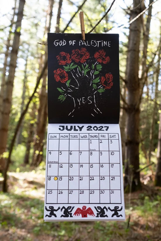 Bread + Puppet Press - 2027 God of Who + What Calendar
