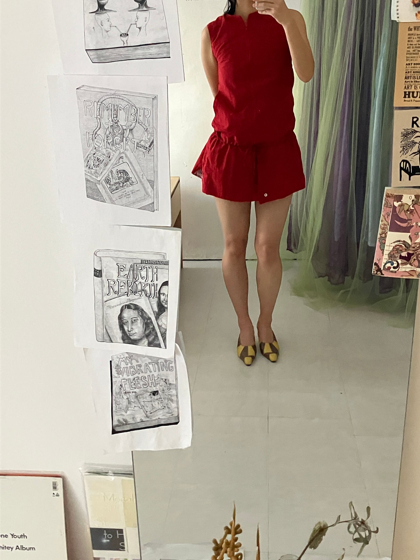 Felix Idle - Pomegranate Shell Dress 1