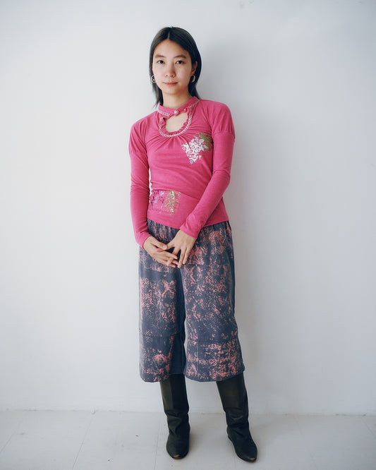 LOVETHANKS - 1/1 SNAKEPRINT CAPRIS 1