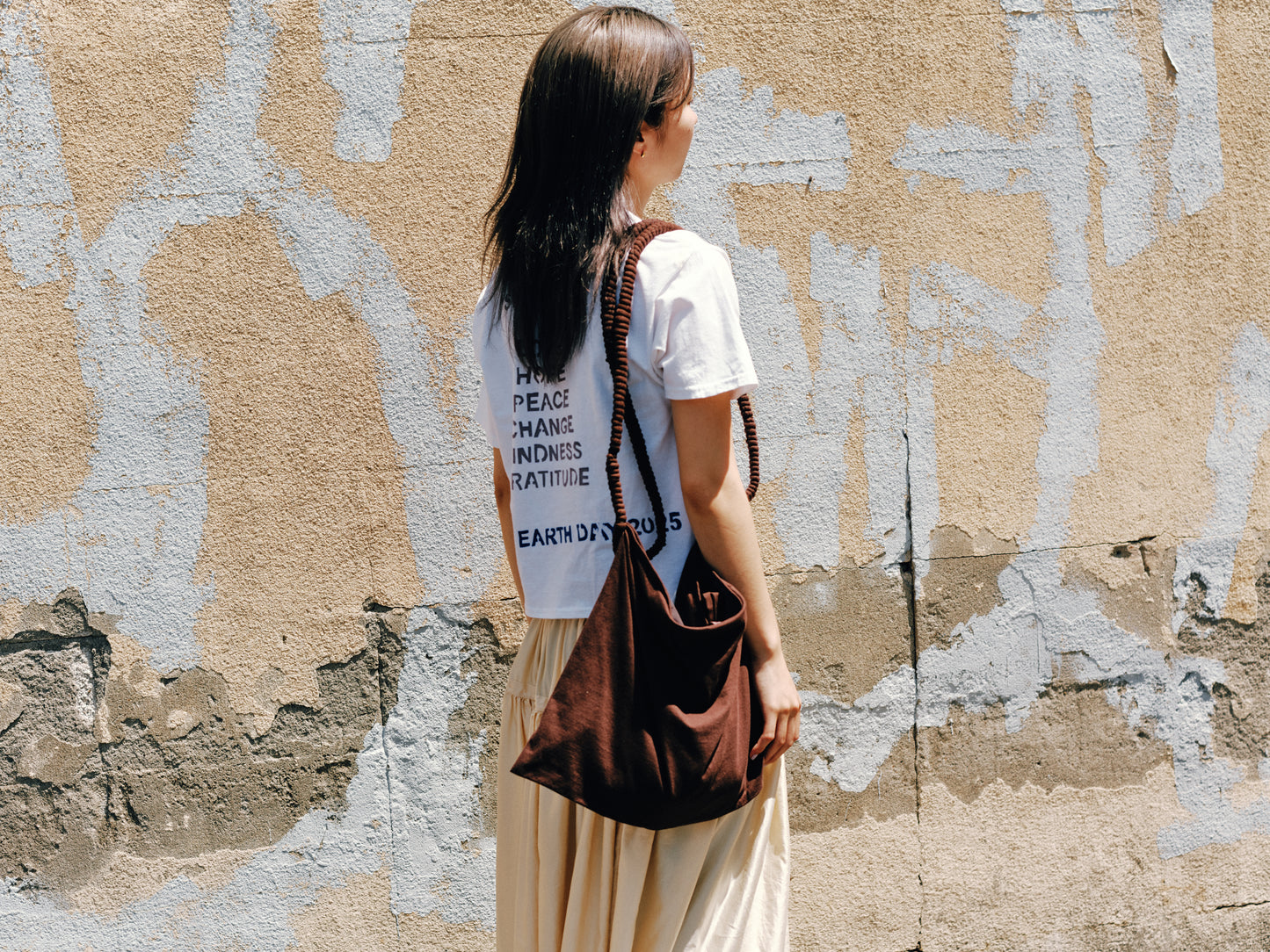 Maribaudi - The Tie Dye Bag - chocolate