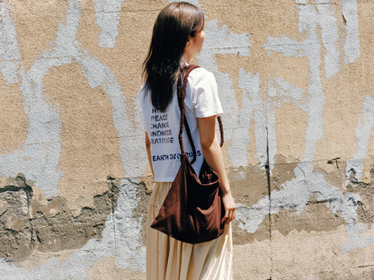 Maribaudi - The Tie Dye Bag - chocolate