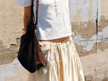 Maribaudi - The Tie Dye Bag - chocolate
