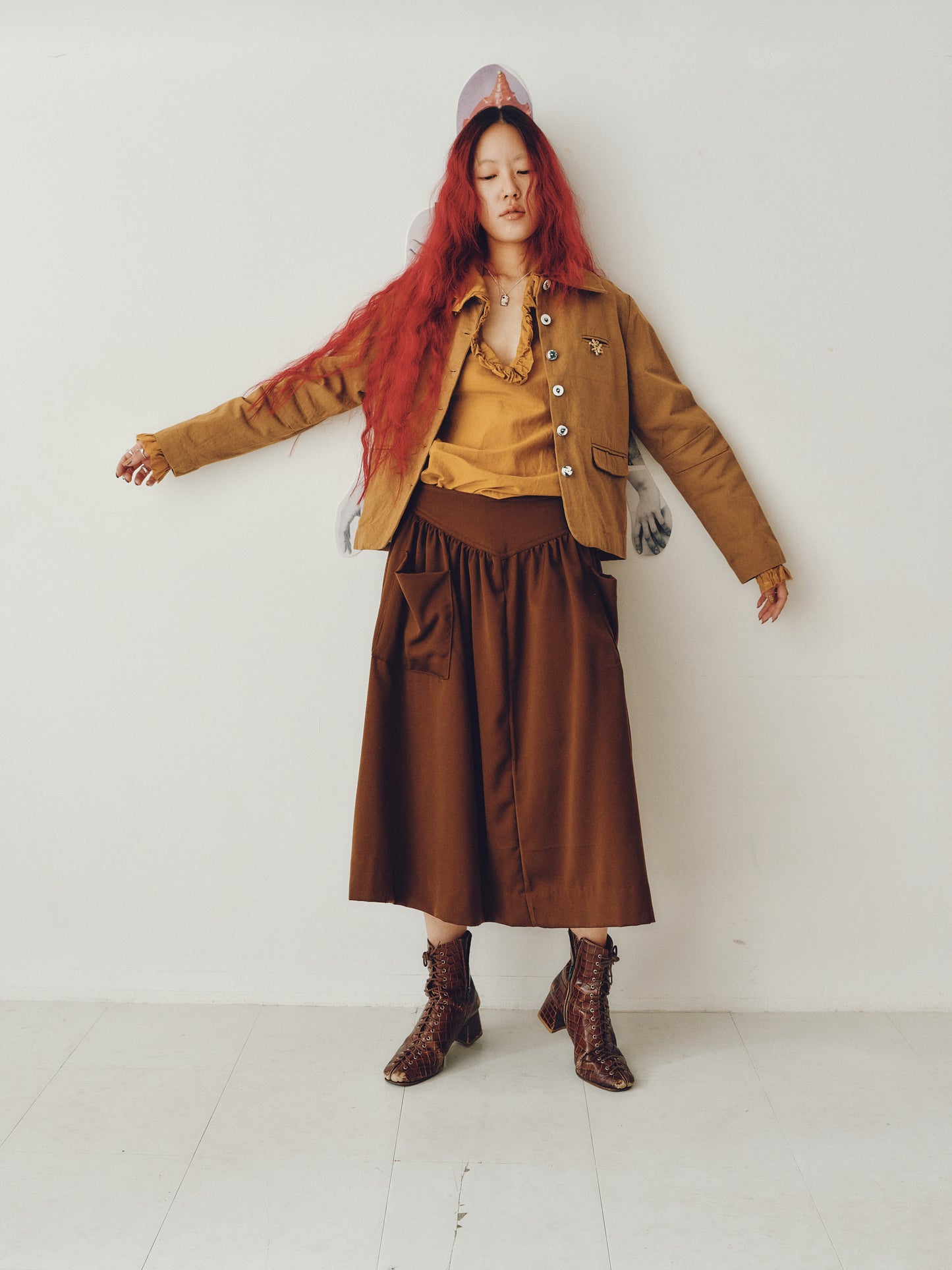 everyone's mother - garden skirt - earth