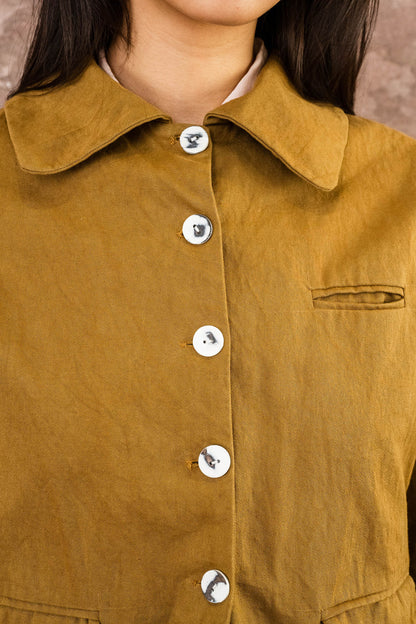 sula - winter stanley - cotton twill - tabacco