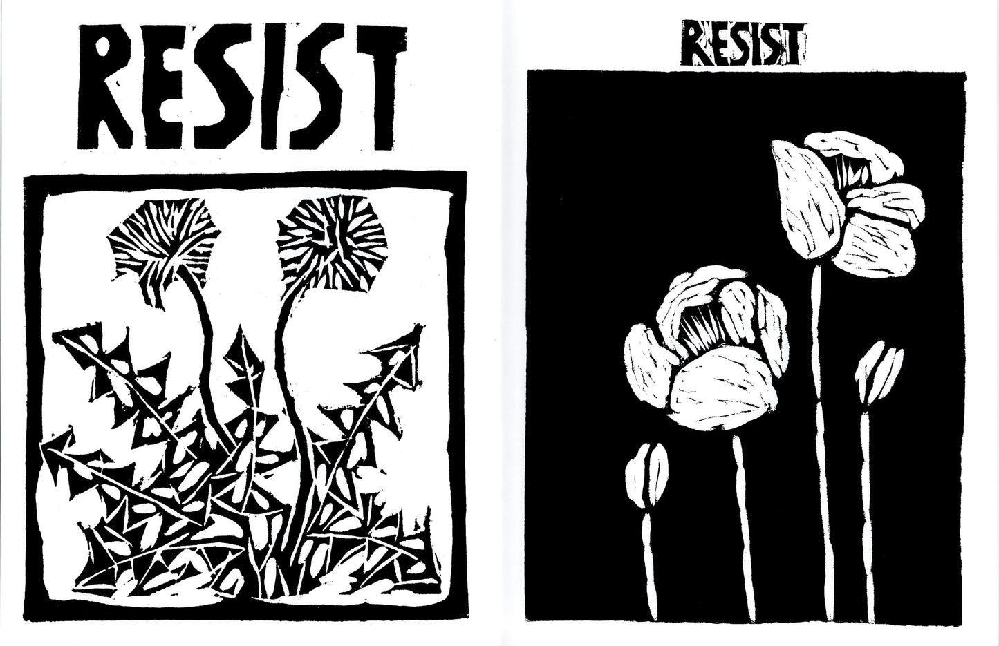 Bread + Puppet Press - Bread and Puppet Flower Coloring Book