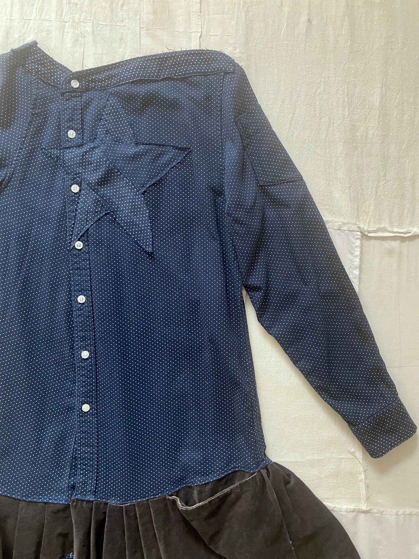 Felix Idle - Repurposed Button-Up Dress 6