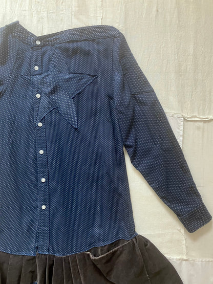 Felix Idle - Repurposed Button-Up Dress 6