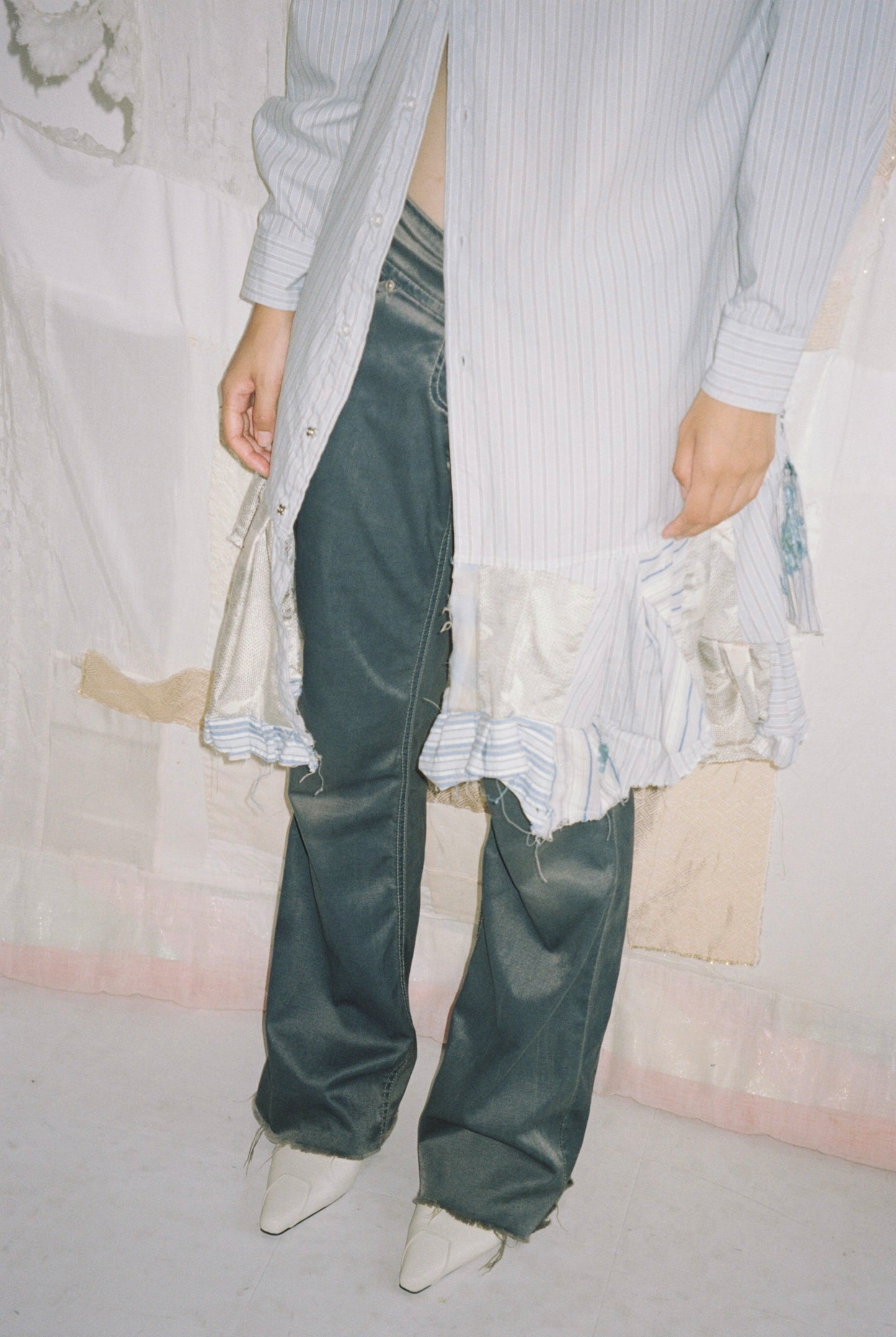 Felix Idle - Repurposed Button-Up Dress 5