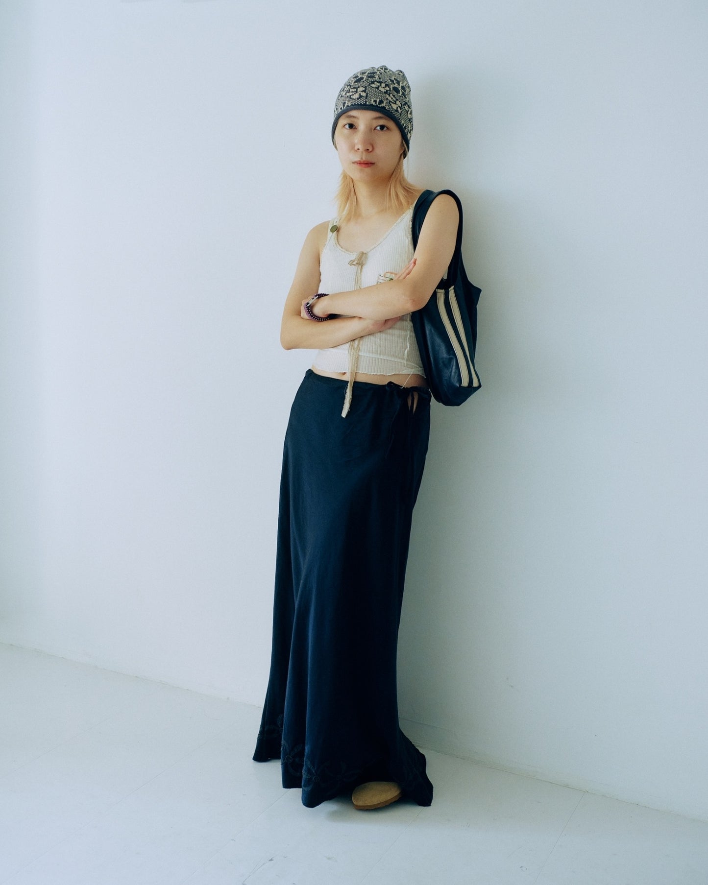【Pre-loved】sula - cutwork skirt