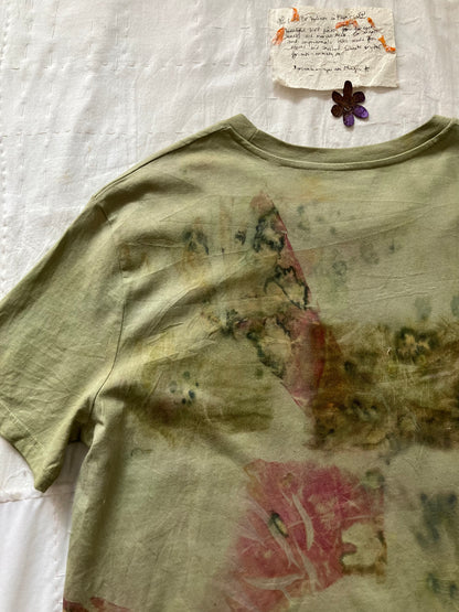 EIRINN HAYHOW - I DO BELIEVE IN FAERIES TSHIRT 4 with bio flower patch