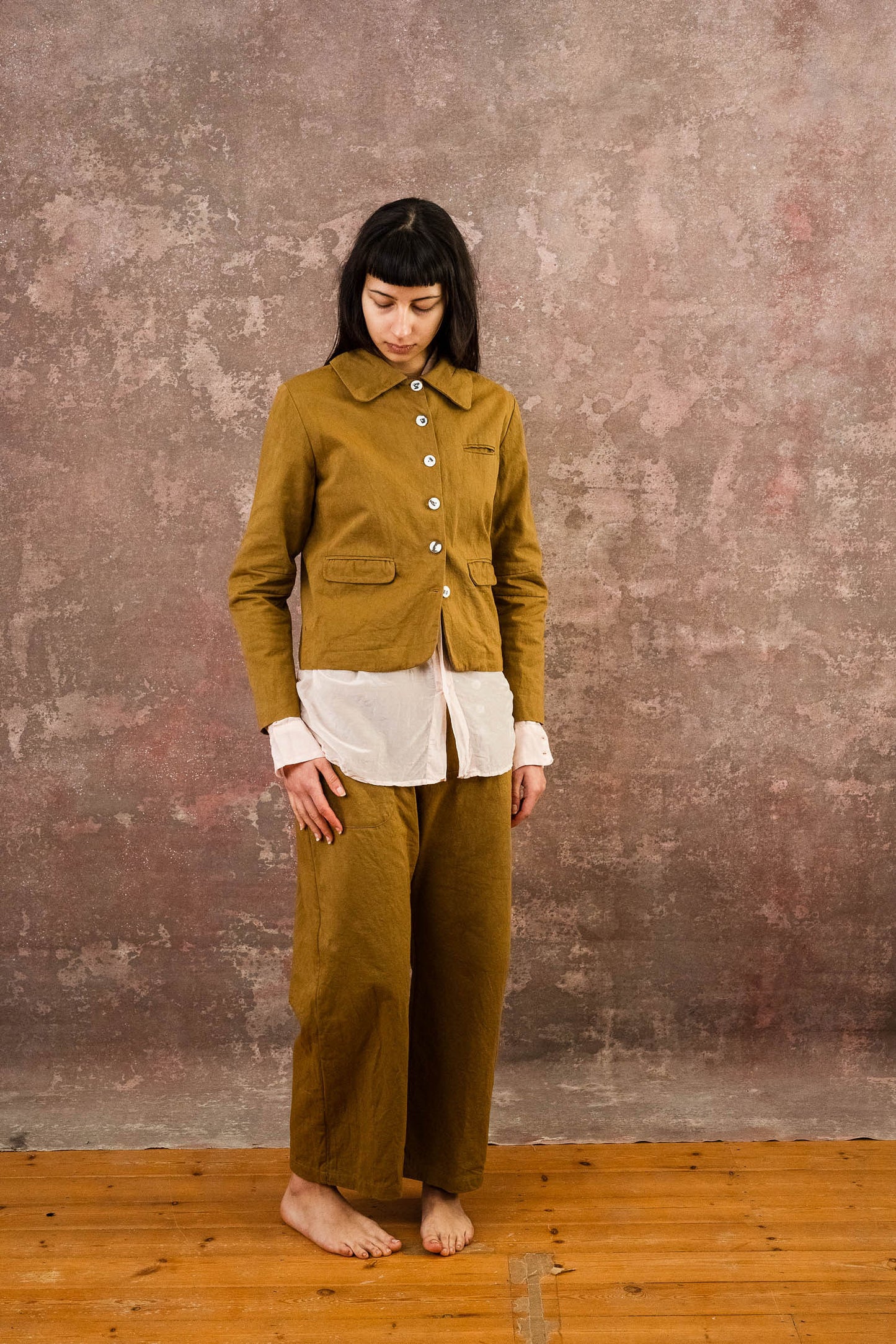 sula - winter stanley - cotton twill - tabacco