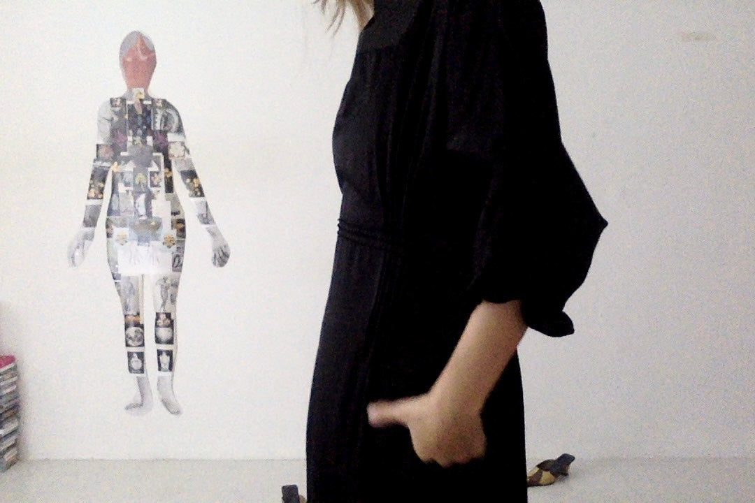 sula - doris dress - silk cotton satin - anthracite