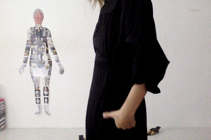 sula - doris dress - silk cotton satin - anthracite