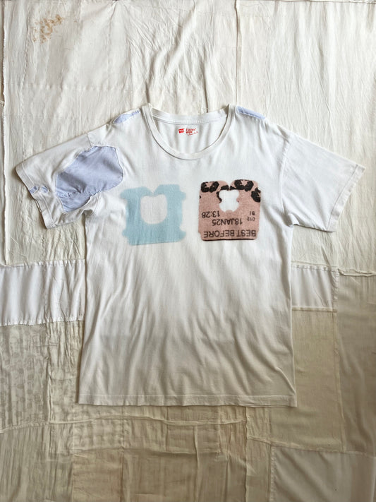 Felix Idle - double bread clip tee (patch intervention)