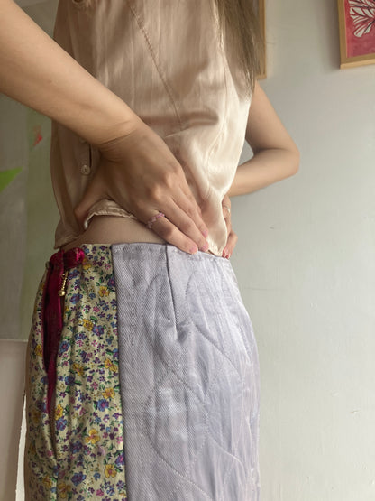 sula - corset - silver peony