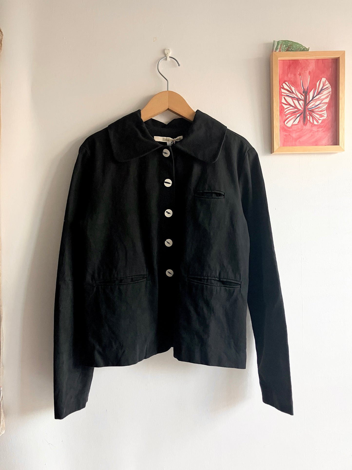 sula - winter stanley - cotton twill - black