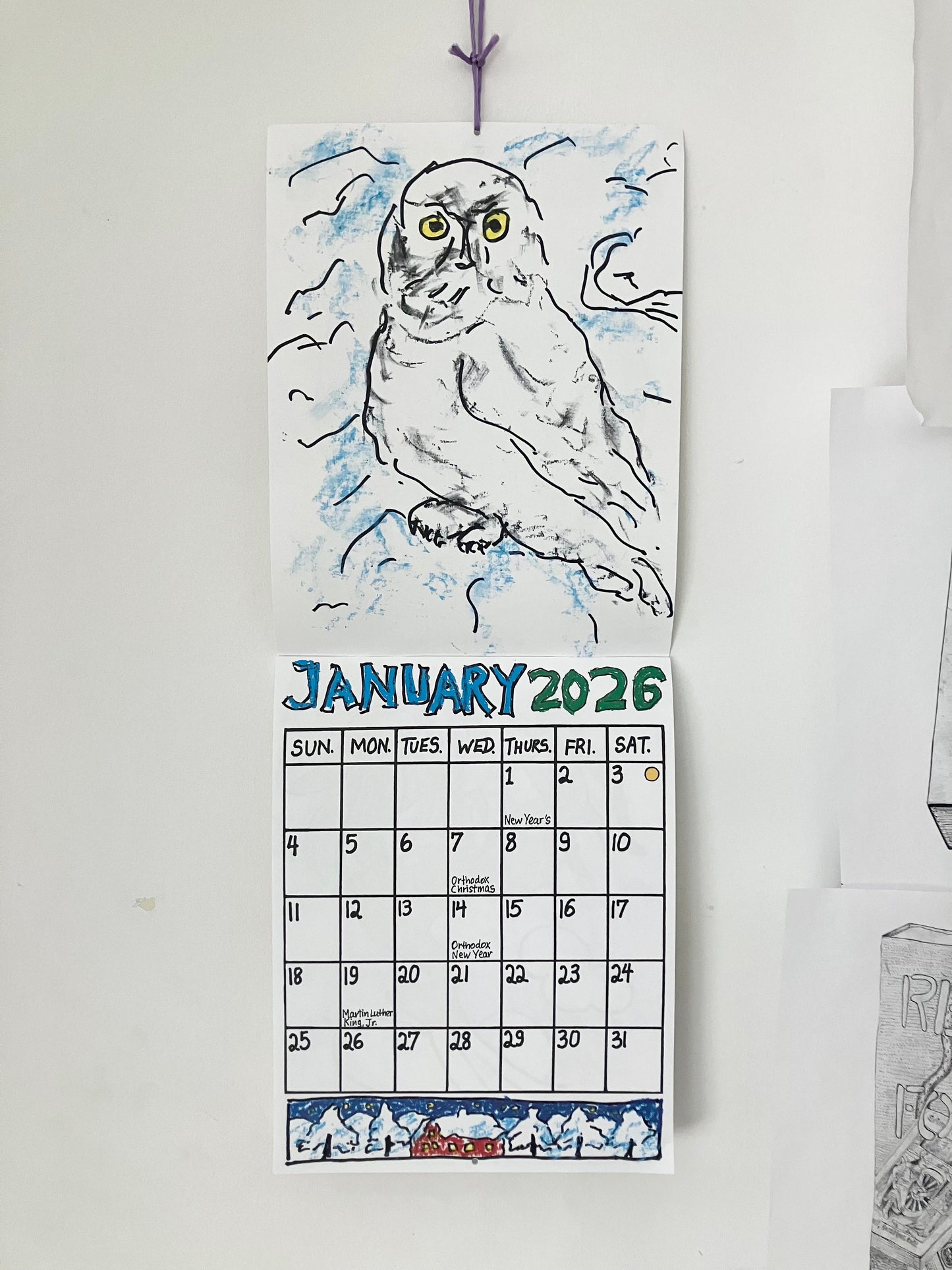 Bread + Puppet Press - 2026 Animal Kingdom Advisory Calendar