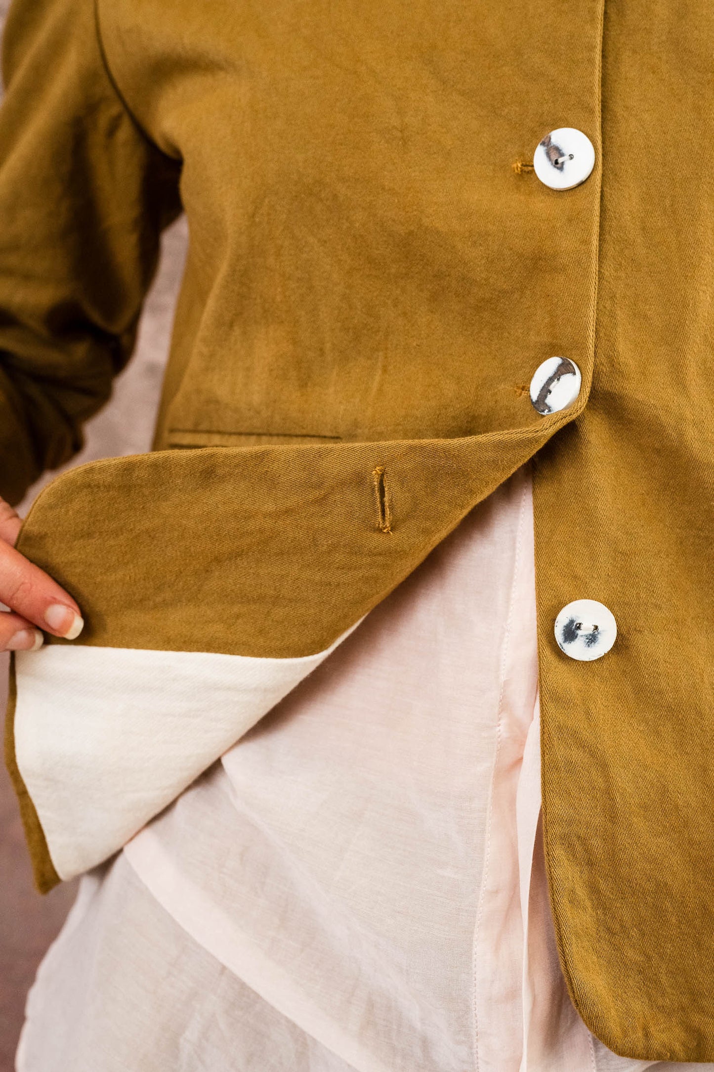 sula - winter stanley - cotton twill - tabacco