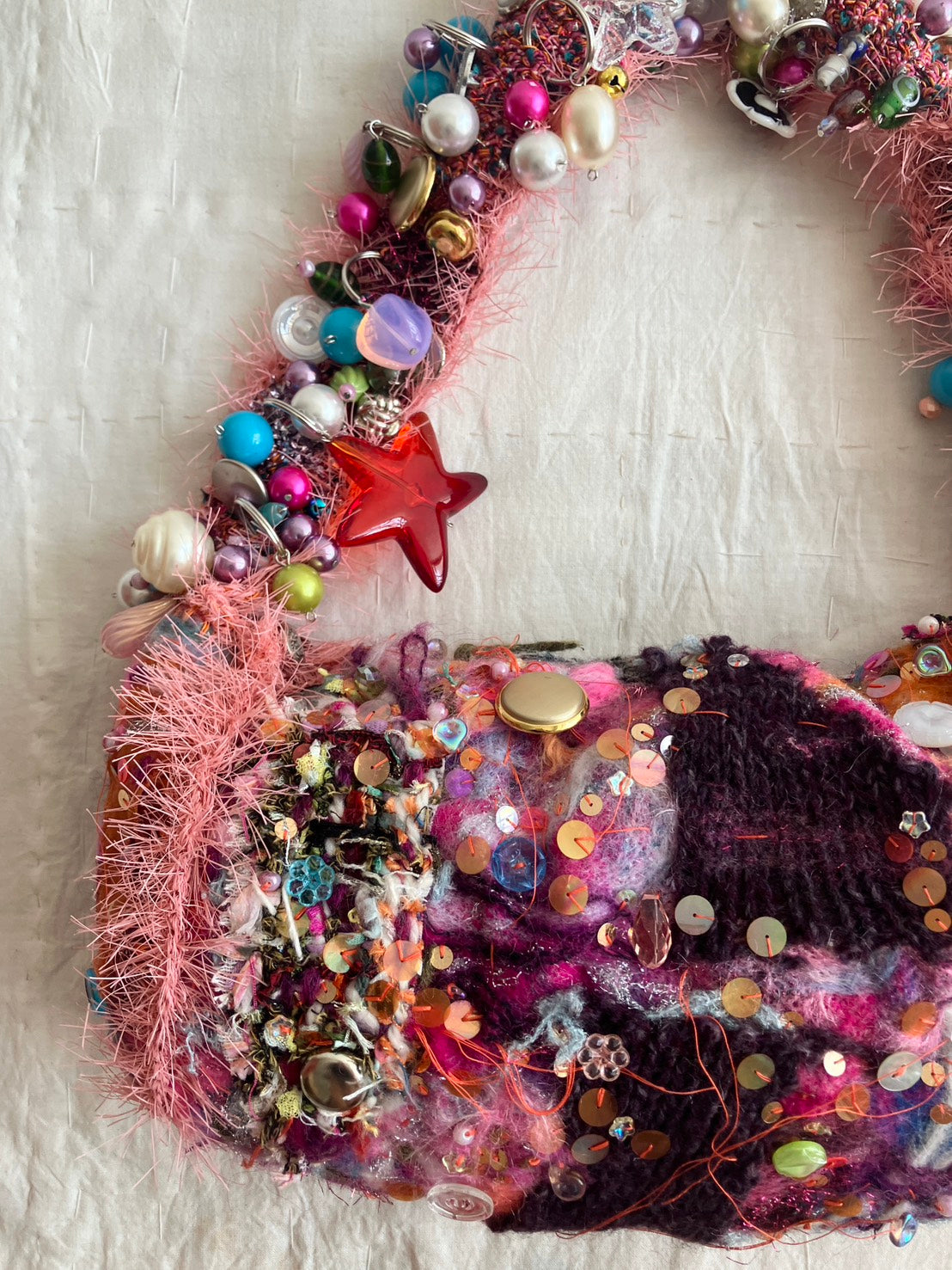 MATHILDE HIRON - Winter Treasures shoulder bag