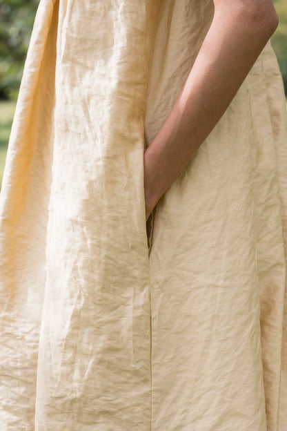 sula - dolls dress - cotton belice - biscotti