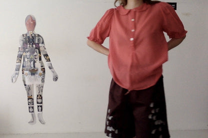 sula - sweet blouse - faded rose