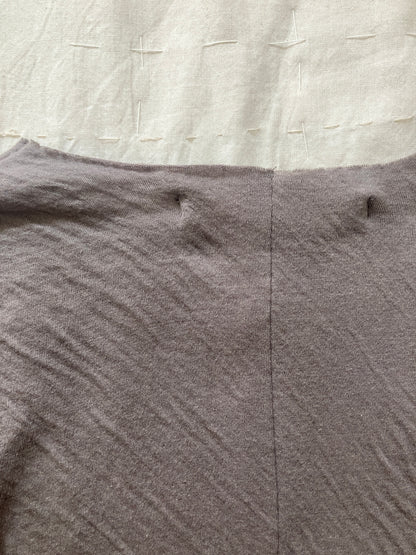 sula - long sleeve tee - cotton jersey - grey