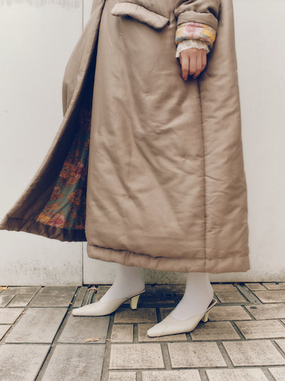 sula - frill blouse - tabacco