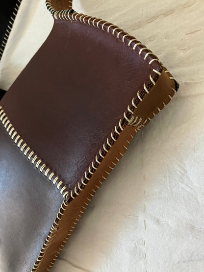 Maribaudi - The Brown Broken Heart Leather Bag