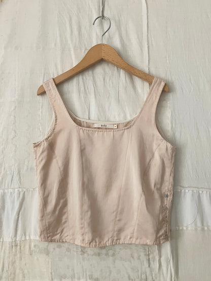 sula - corset - silver peony