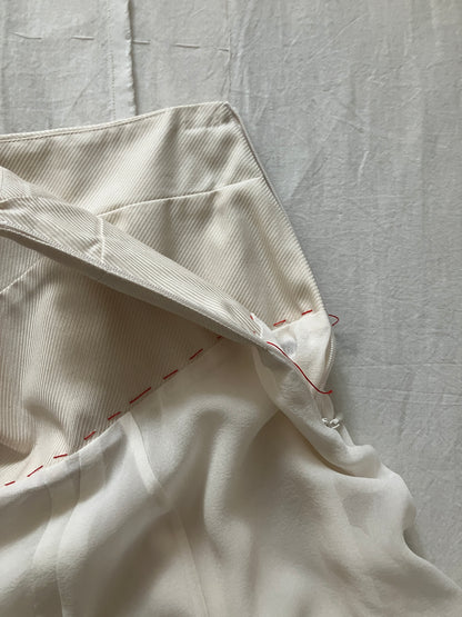 garbage core - BIANCO BIANCO SKIRT