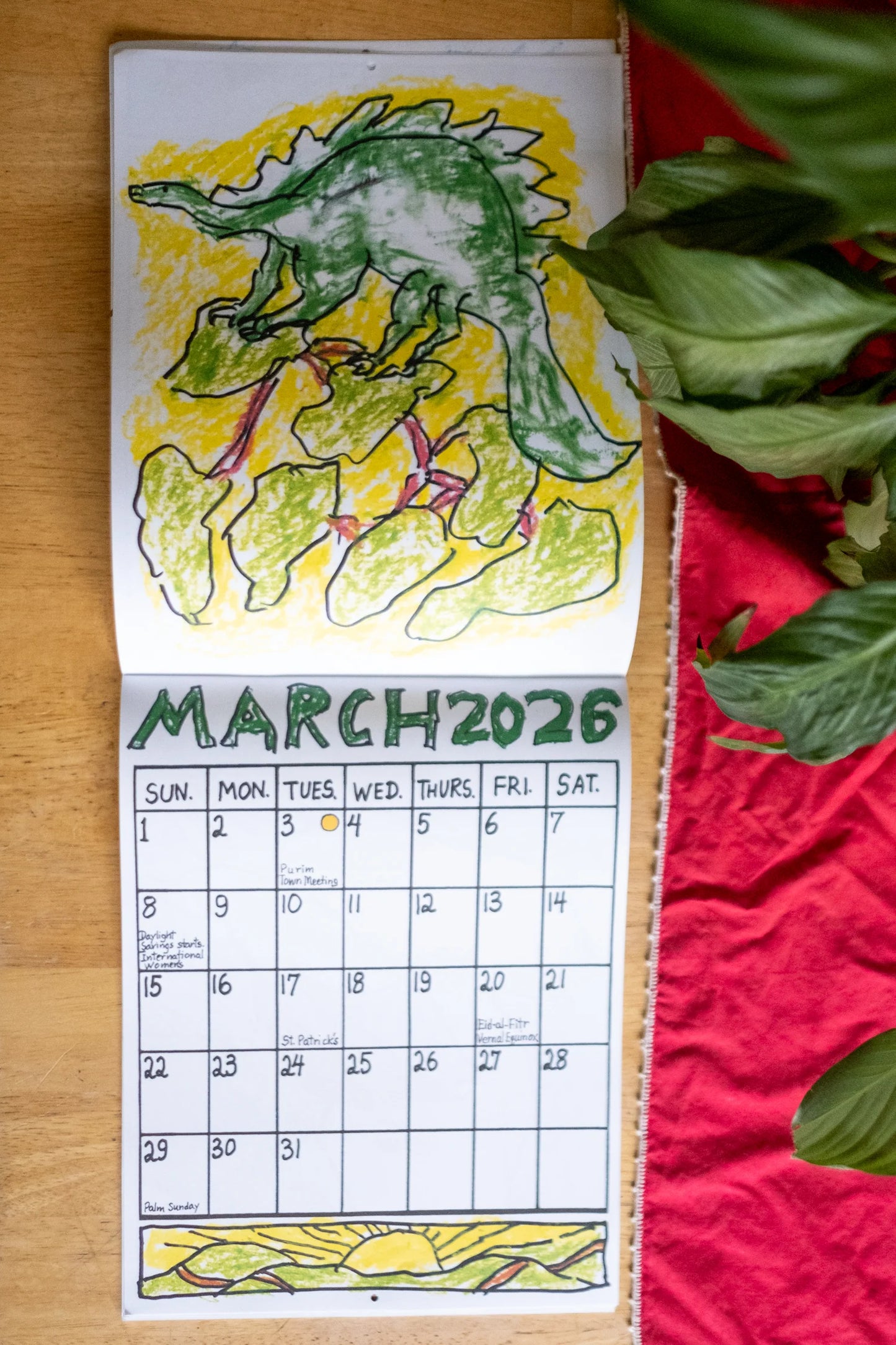 Bread + Puppet Press - 2026 Animal Kingdom Advisory Calendar