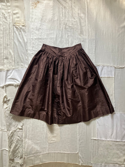 everyone's mother - garden skirt - earth in silk