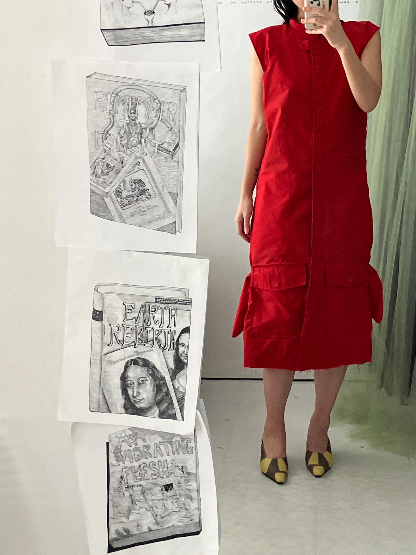 Felix Idle - Pomegranate Shell Dress 2