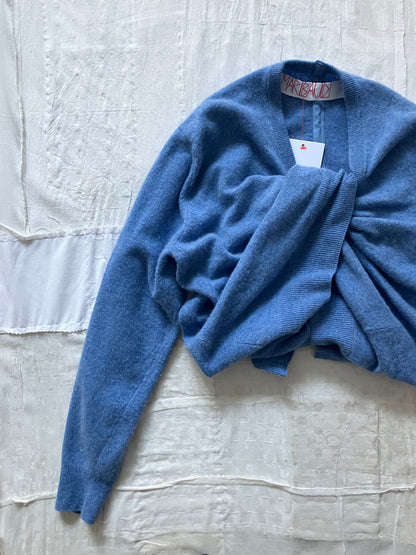 Maribaudi - The Twisted Knit Sweater - Blue