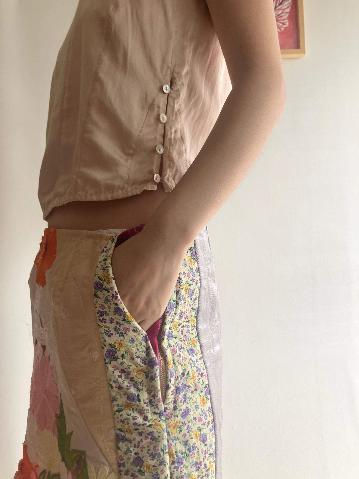 sula - corset - silver peony