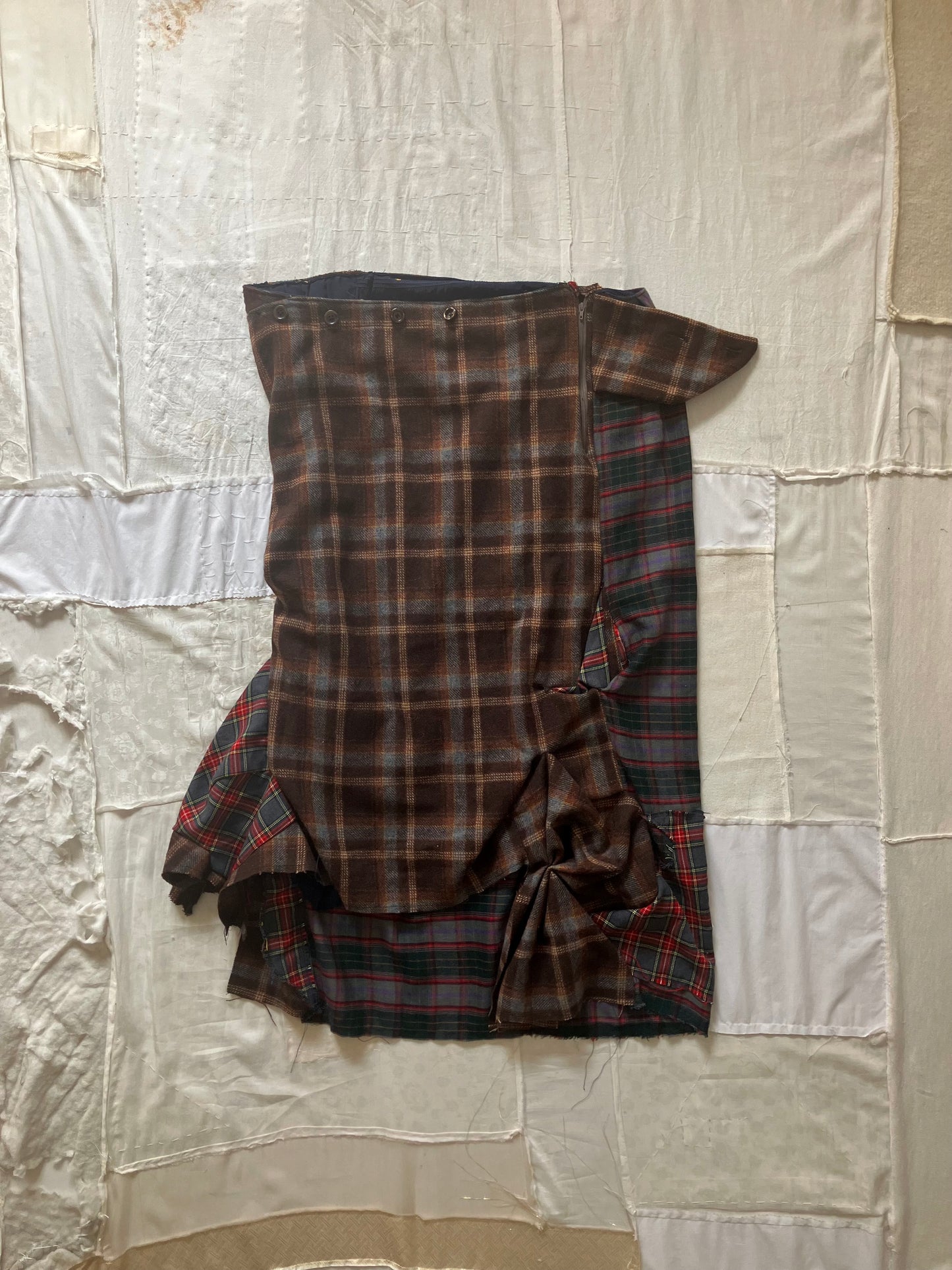 Felix Idle - Autumnal Plaid Skirt