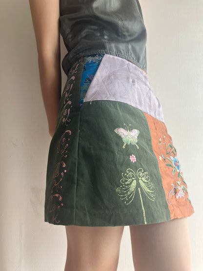 sula - corset - gunmetal
