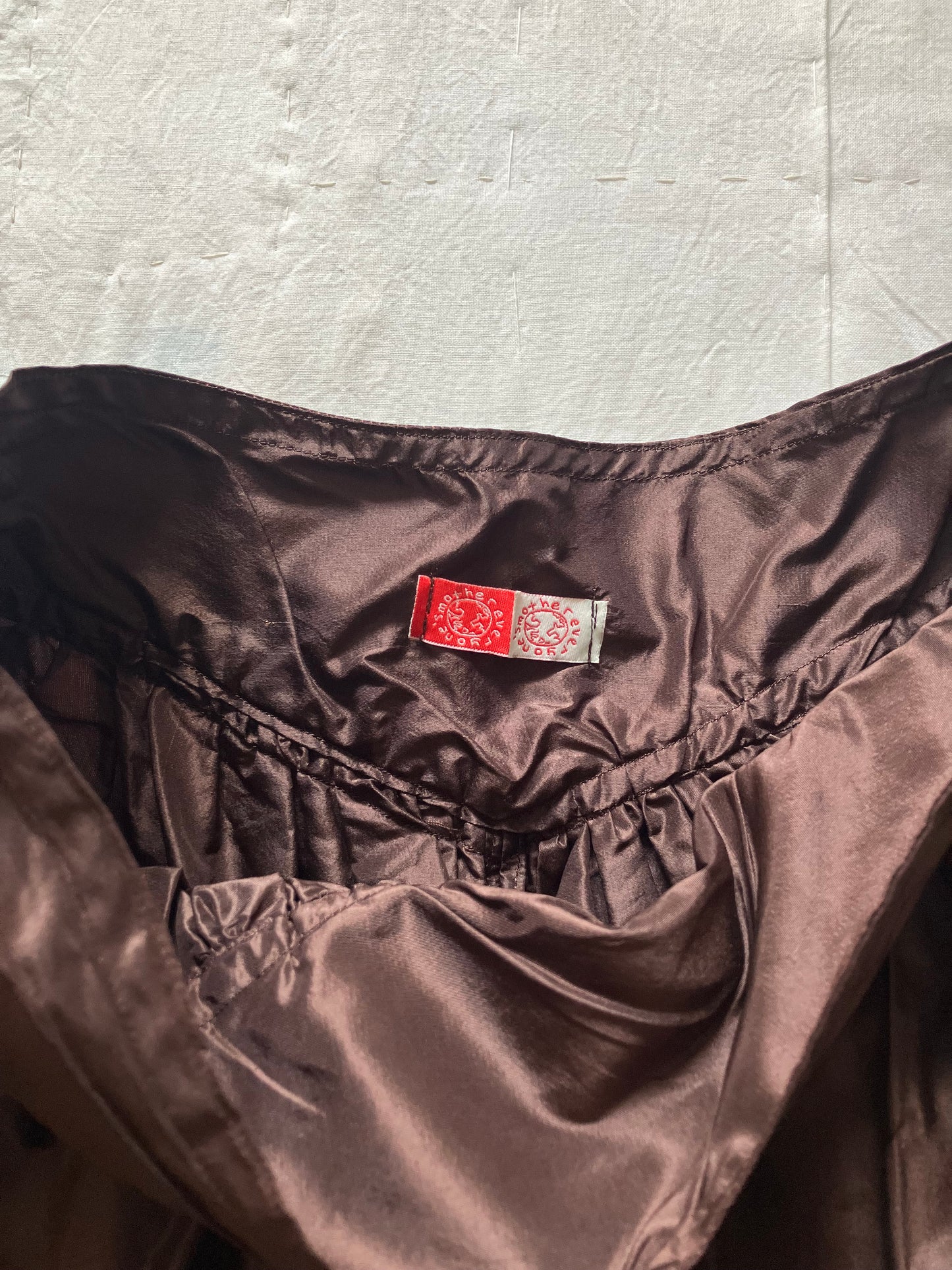 everyone's mother - garden skirt - earth in silk