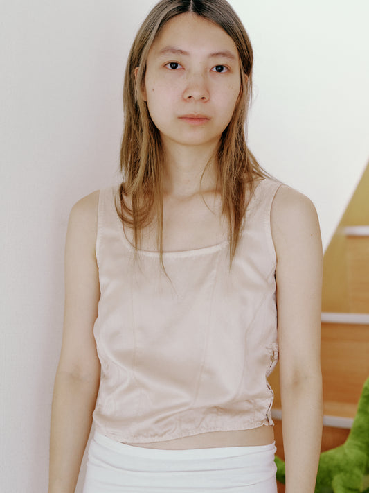 sula - corset - silver peony