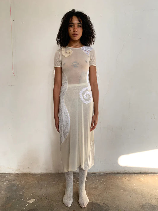 garbage core - “NOT MY WEDDING” DRESS