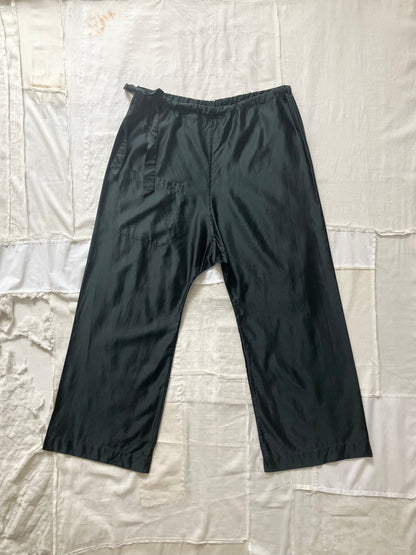 sula - wide leg japan pants - jet set