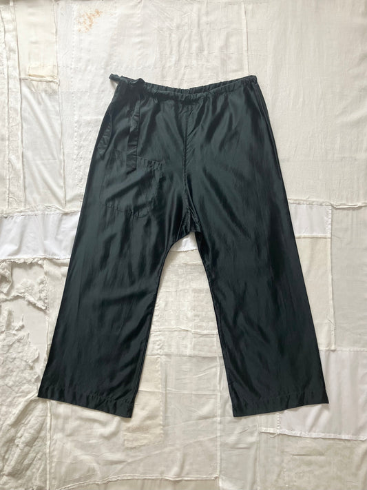 sula - wide leg japan pants - jet set