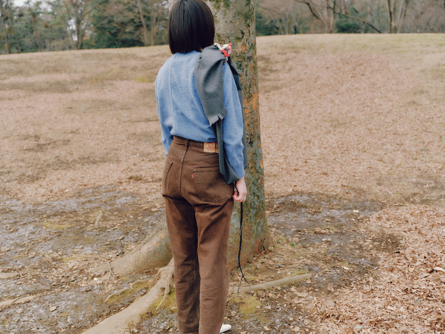 Maribaudi - The Twisted Knit Sweater - Light Blue