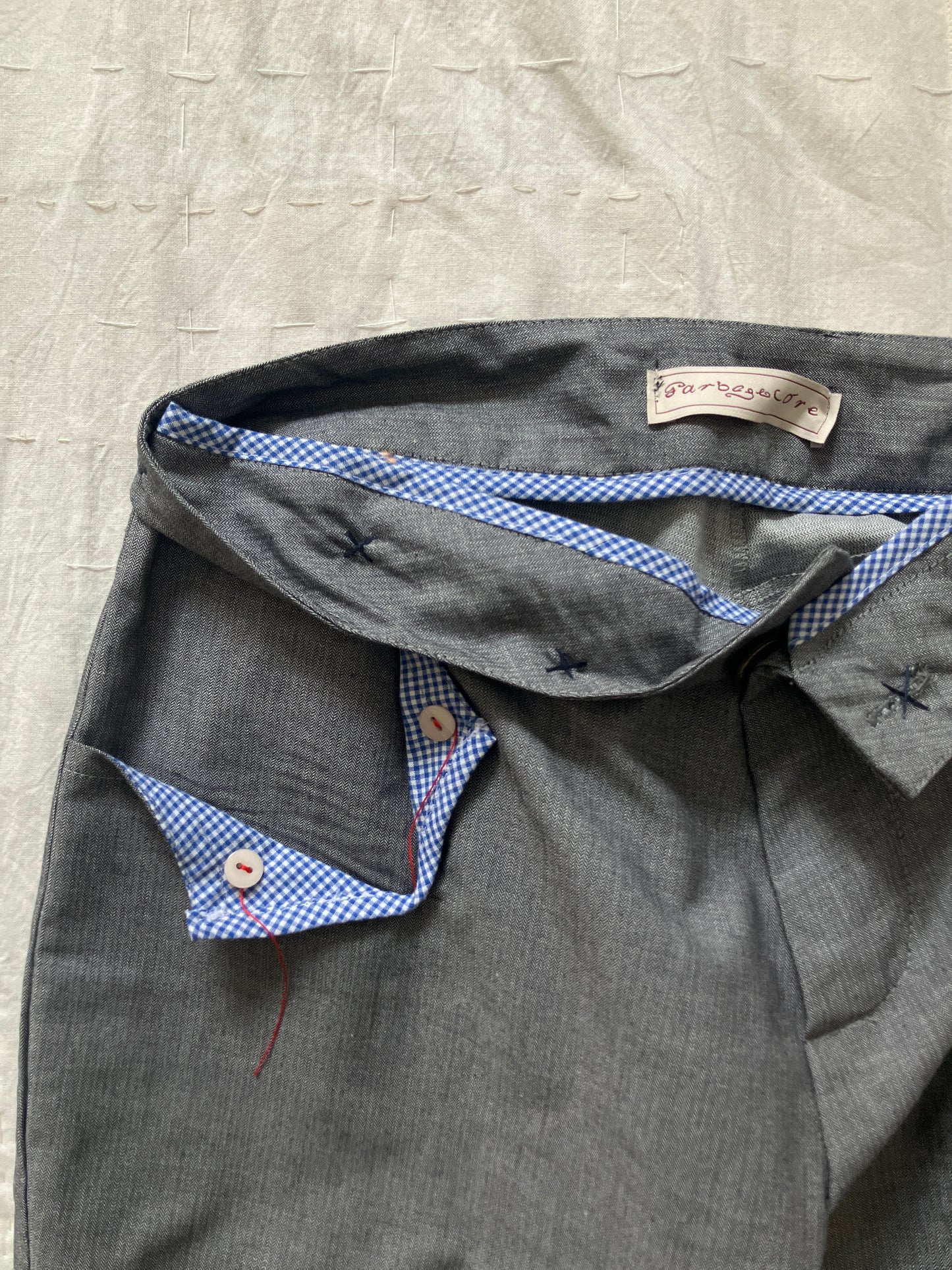 garbage core - EYELET PINOCCHIETTO