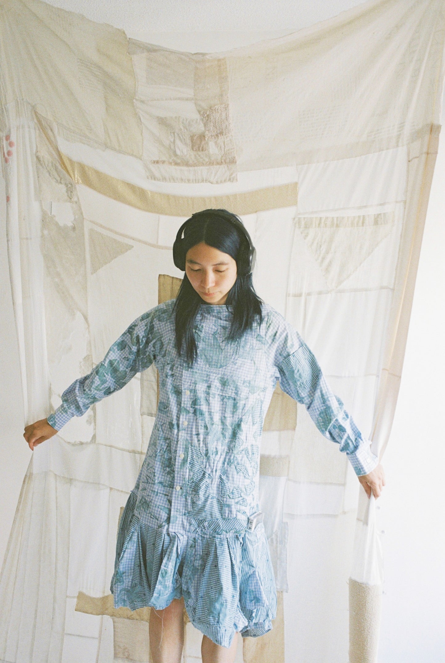 Felix Idle × WATANABE MIKU - Repurposed Button-Up Dress 3