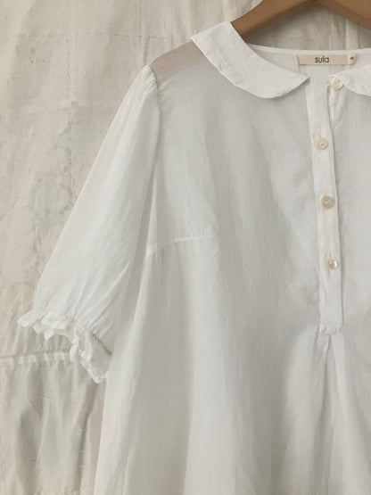 sula - sweet blouse - white